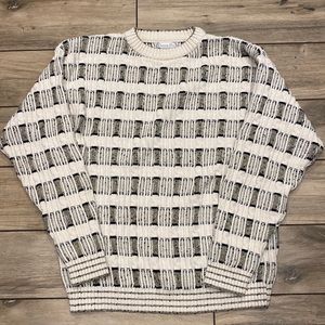 Vintage Christian Dior Knit Crewneck Sweater Size XL